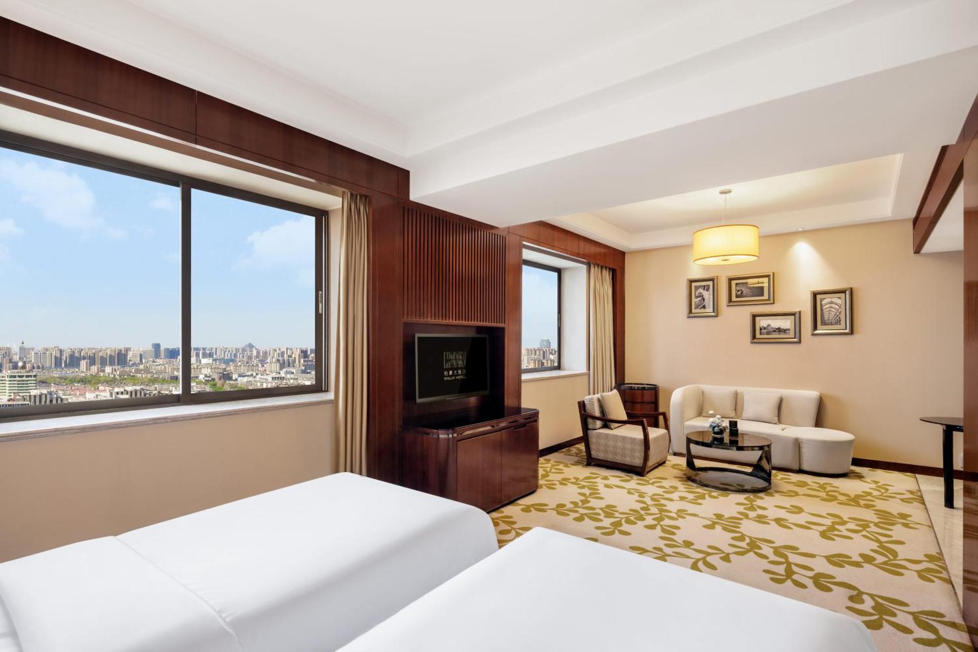 Enlux Hotel Цзинань Экстерьер фото